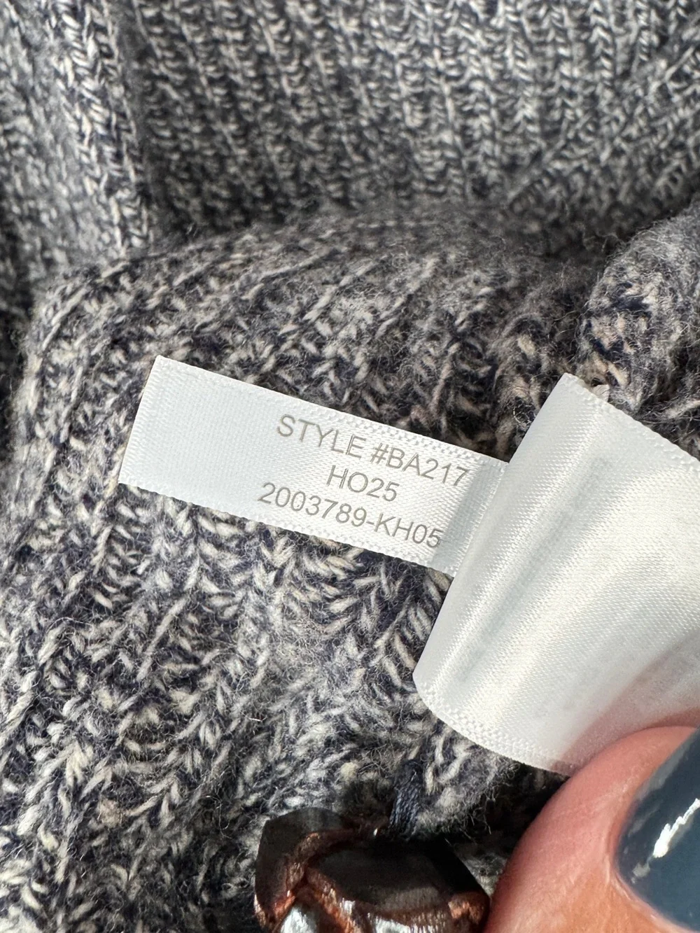 J.Crew Men’s Rugged Merino Wool-blend Cardigan Sweater XS